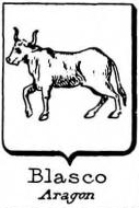 Blasco Coat of Arms / Family Crest 1