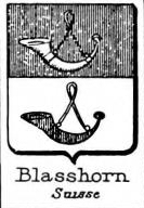 Blasshorn Coat of Arms / Family Crest 0