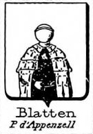 Blatten Coat of Arms / Family Crest 0