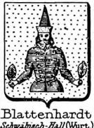 Blattenhardt Coat of Arms / Family Crest 0