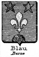 Blau Coat of Arms / Family Crest 1