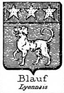 Blauf Coat of Arms / Family Crest 0