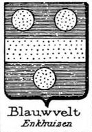 Blauwvelt Coat of Arms / Family Crest 0