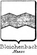 Bleichenbach Coat of Arms / Family Crest 0