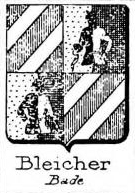 Bleicher Coat of Arms / Family Crest 1