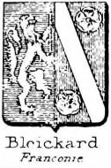 Bleickard Coat of Arms / Family Crest 0