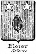 Bleier Coat of Arms / Family Crest 0