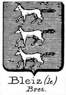 Bleiz Coat of Arms / Family Crest 0