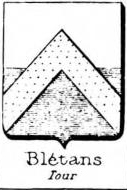 Bletans Coat of Arms / Family Crest 0