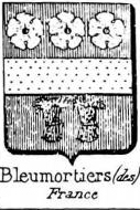 Bleumortiers Coat of Arms / Family Crest 0
