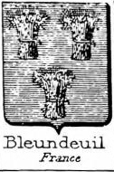 Bleundeuil Coat of Arms / Family Crest 0