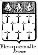 Bleuquemalle Coat of Arms / Family Crest 0