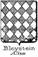 Bleystein Coat of Arms / Family Crest 0