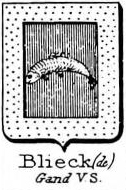 Blieck Coat of Arms / Family Crest 3