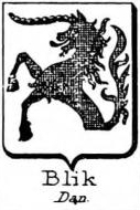 Blik Coat of Arms / Family Crest 1