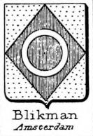 Blikman Coat of Arms / Family Crest 0