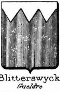 Blitterswyck Coat of Arms / Family Crest 0
