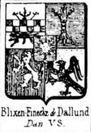 Blixen Coat of Arms / Family Crest 3