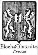 Bloch Coat of Arms / Family Crest 1