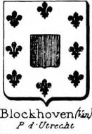 Blockhoven Coat of Arms / Family Crest 0