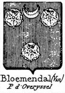 Bloemendal Coat of Arms / Family Crest 0