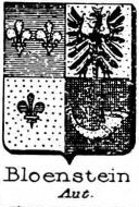 Bloenstein Coat of Arms / Family Crest 0