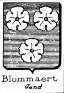 Blommaert Coat of Arms / Family Crest 0