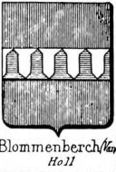 Blommenbergh Coat of Arms / Family Crest 0