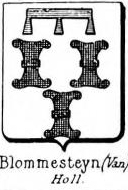 Blommesteyn Coat of Arms / Family Crest 0