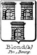 Blond Coat of Arms / Family Crest 5