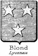 Blond Coat of Arms / Family Crest 3