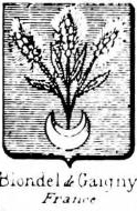 Blondel Coat of Arms / Family Crest 11