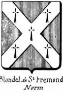 Blondel Coat of Arms / Family Crest 16