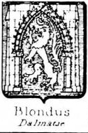 Blondus Coat of Arms / Family Crest 0