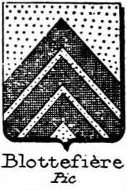 Blottefiere Coat of Arms / Family Crest 0