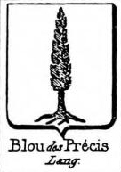 Blou Coat of Arms / Family Crest 2