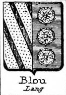 Blou Coat of Arms / Family Crest 0