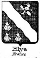 Blye Coat of Arms / Family Crest 1