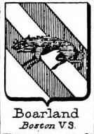 Boarland Coat of Arms / Family Crest 0