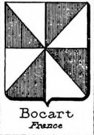 Bocart Coat of Arms / Family Crest 1