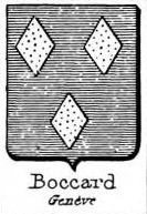 Boccard Coat of Arms / Family Crest 1