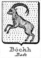 Bockh Coat of Arms / Family Crest 0