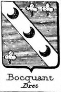Bocquant Coat of Arms / Family Crest 0