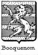 Bocquenom Coat of Arms / Family Crest 0