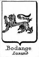 Bodange Coat of Arms / Family Crest 0