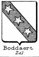 Boddaert Coat of Arms / Family Crest 0