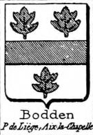 Bodden Coat of Arms / Family Crest 1