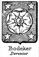 Bodeker Coat of Arms / Family Crest 0