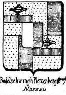 Bodelschwingh Coat of Arms / Family Crest 1