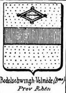 Bodelschwingh Coat of Arms / Family Crest 3